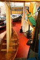 Collection of small boats at Scottish Fisheries Museum. Anstruther, Scotland.