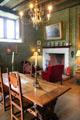 Reception room in keeper's wing at Falkland Palace. Falkland, Scotland.