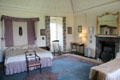Vine room bedchamber at Kellie Castle. Pittenweem, Scotland.
