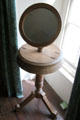 Shaving table with mirror at Kellie Castle. Pittenweem, Scotland.