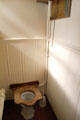 Antique pull chain toilet at Hill of Tarvit Mansion. Cupar, Scotland.