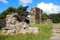 Ruins of Balmerino Cistercian Abbey. Balmerino, Scotland