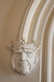 Corbel molded as king in ante-room at Scone Palace. Perth, Scotland.