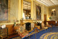 State drawing room at Scone Palace. Perth, Scotland.