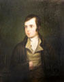 Portrait of Robert Burns copy after one from life by Alexander Nasmyth at Robert Burns House. Dumfries, Scotland.