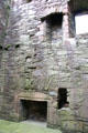 Interior of Great Chamber at Maclellan's Castle. Kirkcudbright, Scotland.