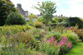 Flower garden at Broughton House. Kirkcudbright, Scotland.