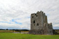 Ruins of tower house at Threave Castle under Historic Scotland. Threave, Scotland.