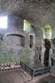 Interior at Threave Castle. Threave, Scotland.