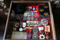 Medals awarded to Lord Sempill between at Craigievar Castle. Alford, Scotland.