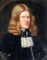 Sir John Forbes, 2nd Baronet of Craigievar portrait by British School at Craigievar Castle. Alford, Scotland.