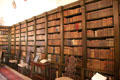 Library at Drum Castle. Drumoak, Scotland.