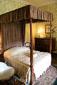 Four-poster bed in Green Room at Castle Fraser. Aberdeenshire, Scotland.