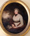 Miss Elyza Fraser portrait by Henry Raeburn at Castle Fraser. Aberdeenshire, Scotland.