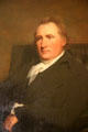 Detail of Professor James Gregory portrait by Henry Raeburn at Fyvie Castle. Turriff, Scotland.
