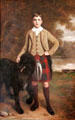Percy Forbes-Leith portrait by Francisque-Edouard Bertier at Fyvie Castle. Turriff, Scotland.