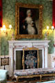 Countess of Oxford, Wife of 4th Earl of Oxford portrait by Thomas Lawrence over drawing room fireplace at Fyvie Castle. Turriff, Scotland.