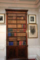 Bookcase at Haddo House. Methlick, Scotland.