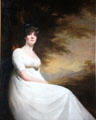 Portrait of Elizabeth Forbes, Mrs. Colin McKenzie of Portmore by Sir Henry Raeburn at Duff House. Banff, Scotland