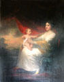 Portrait of Charlotte Hall, Lady Hume Campbell & baby by Sir Henry Raeburn at Duff House. Banff, Scotland.