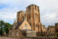 Elgin Cathedral & former church building run as a museum site by Historic Scotland. Elgin, Scotland.