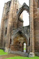 West Gothic door at Elgin Cathedral. Elgin, Scotland.