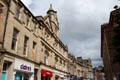 Elgin High Street heritage buildings. Elgin, Scotland.