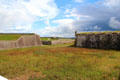 Defensive walls of Fort George. Fort George, Scotland.