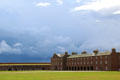 Governor's House & Artillery block over parade ground at Fort George. Fort George, Scotland