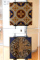 Encaustic tiles by Minton & Co at Jackfield Tile Museum. Ironbridge, England.