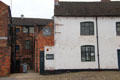 Gladstone Pottery Museum entrance. Longton, Stoke, England.