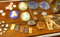 Items from Josiah's workbench during time when Wedgewood was experimenting to develop Jasper & other ceramic materials at World of Wedgwood. Barlaston, Stoke, England.