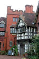 Entrance to Wightwick Manor. Wolverhampton, England.