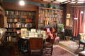 Library at Wightwick Manor. Wolverhampton, England.