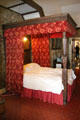 Four poster bed at Wightwick Manor. Wolverhampton, England.