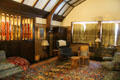 Large bedroom for guests at Wightwick Manor. Wolverhampton, England.