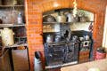 Eagle kitchen range at Wightwick Manor. Wolverhampton, England.