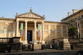 Main entrance to Ashmolean Museum. Oxford, England.