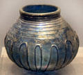 Anglo-Saxon glass bowl from Cuddesdon, Oxfordshire at Ashmolean Museum. Oxford, England.