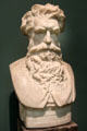 Thomas Combe portrait bust by Thomas Woolner at Ashmolean Museum. Oxford, England.