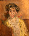 Ethel Sands portrait by Walter Richard Sickert at Ashmolean Museum. Oxford, England.