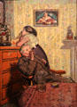 Ennui painting by Walter Richard Sickert at Ashmolean Museum. Oxford, England.