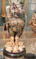 Salt glazed stoneware 'Wally Bird' tobacco jar by Martin Brothers of Fulham at Ashmolean Museum. Oxford, England