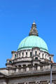 Dome atop Belfast City Hall. Belfast, Northern Ireland