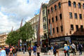 Donegall Place streetscape. Belfast, Northern Ireland.