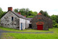 Straid Corn Mill at Ulster Folk Park. Belfast, Northern Ireland.