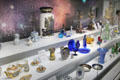 Glass & ceramics collection at Ulster Museum. Belfast, Northern Ireland.