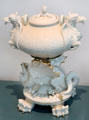 Porcelain dragon tea kettle by Belleek at Ulster Museum. Belfast, Northern Ireland.