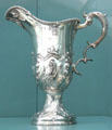 Silver 'Magill' ewer by Charles Mullen of Dublin at Ulster Museum. Belfast, Northern Ireland.