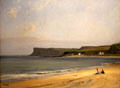 Evening Ballycastle painting by Frank McKelvey at Ulster Museum. Belfast, Northern Ireland.